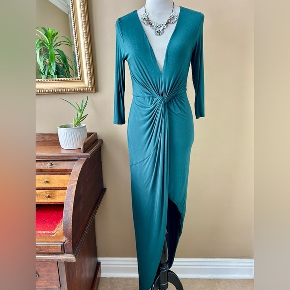 Lovers and Friends Sundance Maxi Dress in Everglade Emerald Green Size Small - Picture 4 of 13